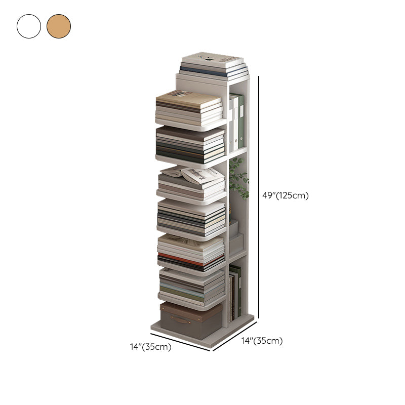 Modern Manufactured Wood Etagere Open Bookshelf for any Room