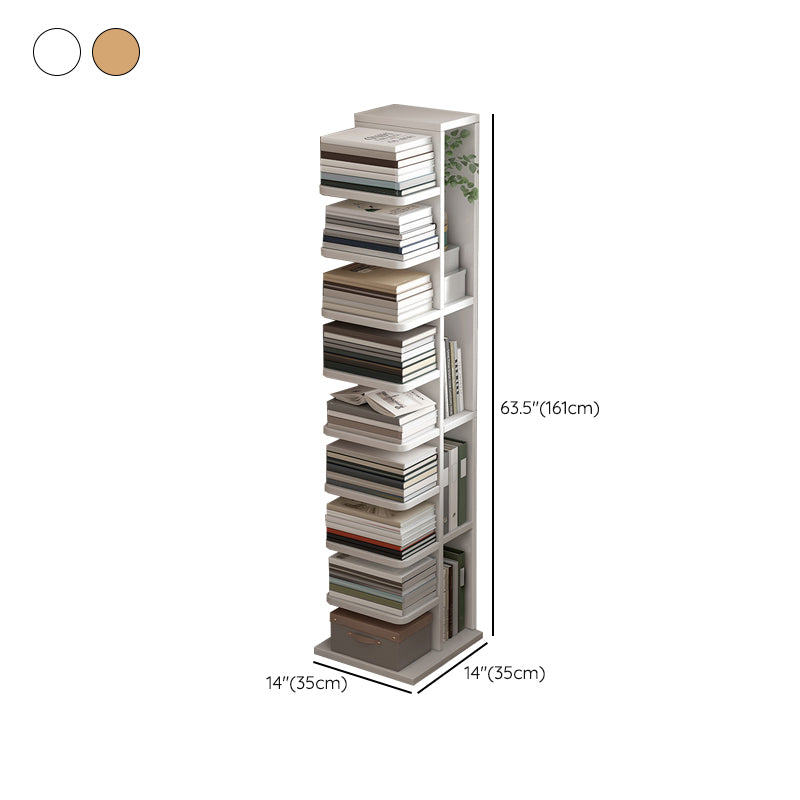 Modern Manufactured Wood Etagere Open Bookshelf for any Room