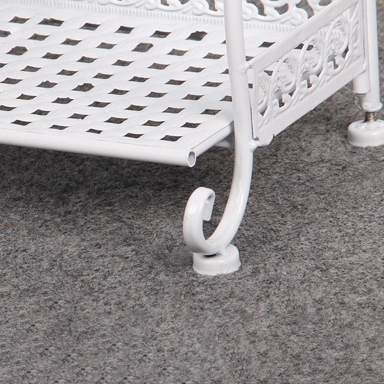 Metal Vertical Book Shelf Etagere Open Shelf Bookcase for Home