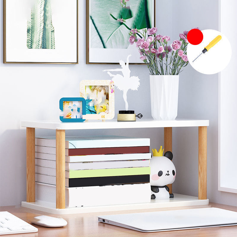 Standard Contemporary Shelf Bookcase Engineered Wood Open Bookcase