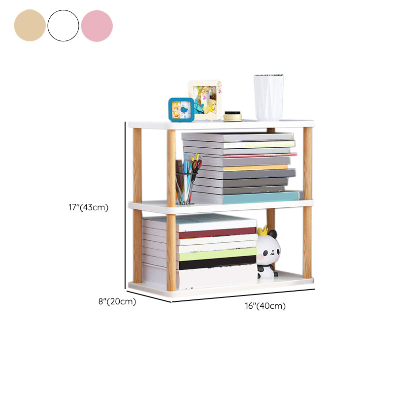 Standard Contemporary Shelf Bookcase Engineered Wood Open Bookcase