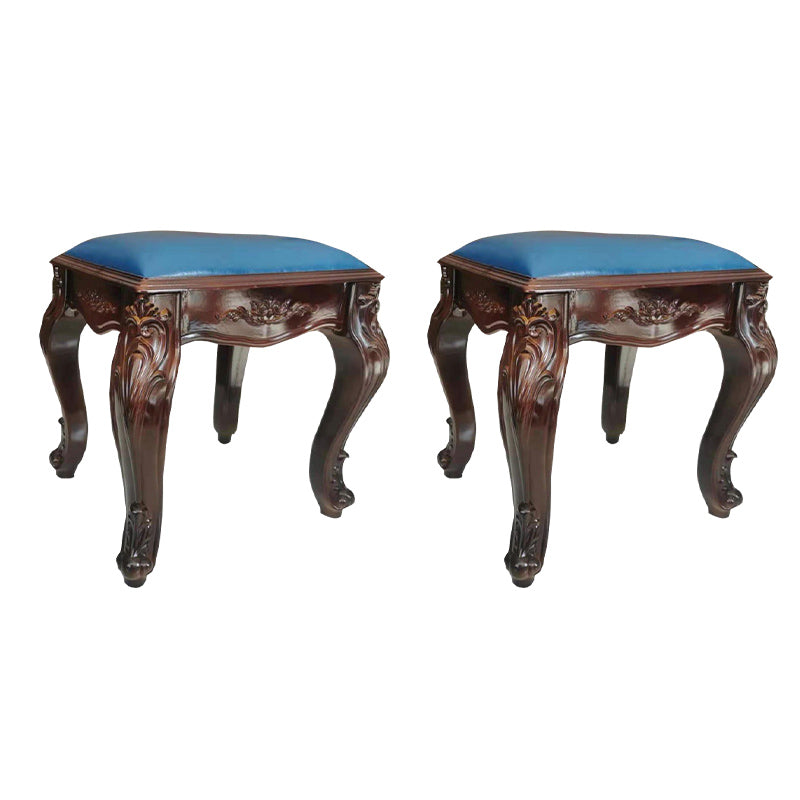 Upholstered Pouf Ottoman Pure Color Metal Frame Craving Stain Resistant Poof Stool