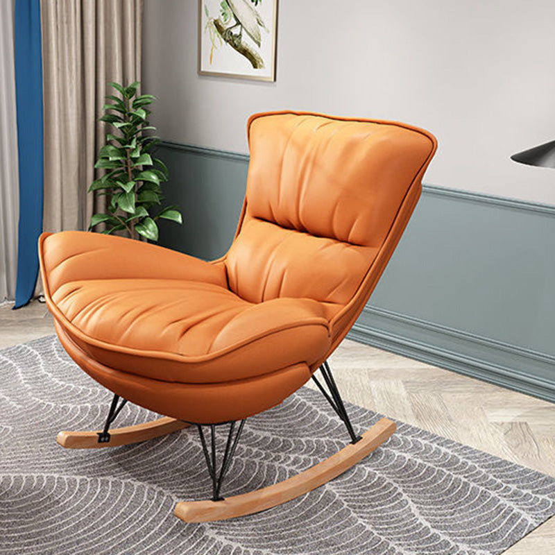 Nordic Family Rocking Chair Living Room Balcony Siesta Single Sofa Chair