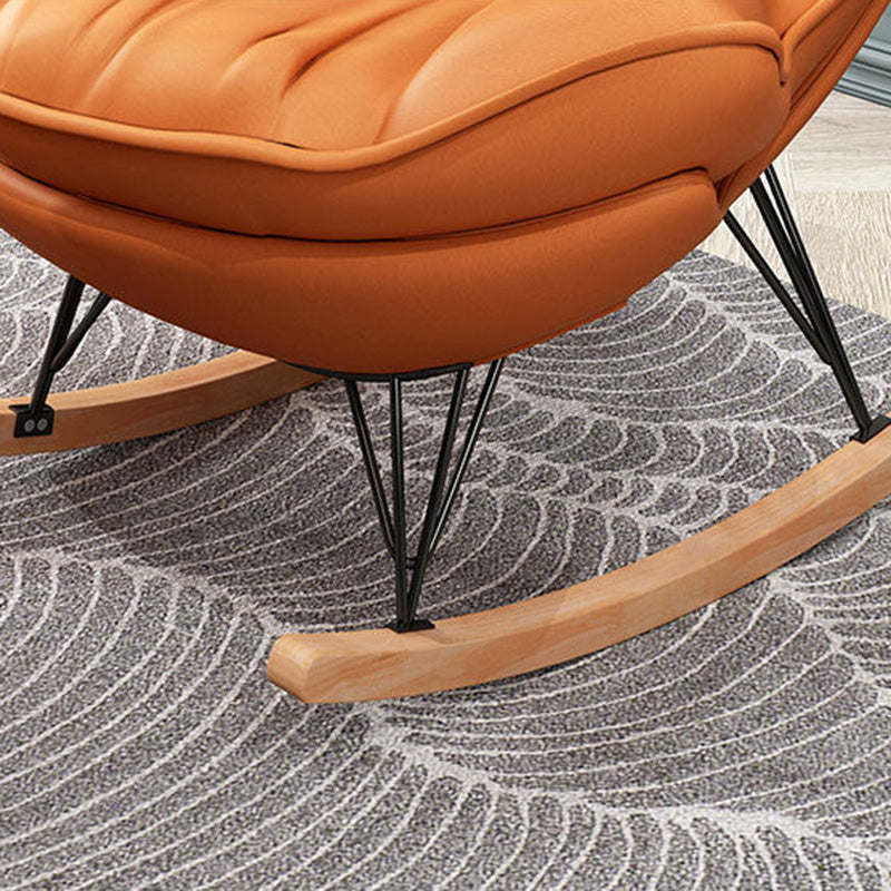 Nordic Family Rocking Chair Living Room Balcony Siesta Single Sofa Chair