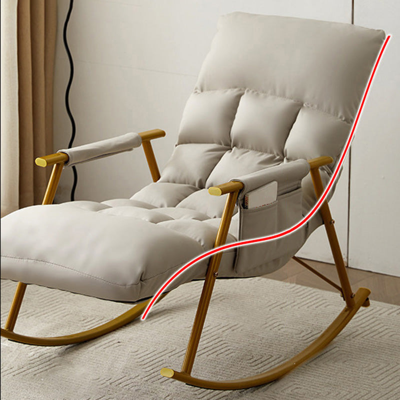 Contemporary Style Sofa Rocking Chair Indoor Single Rocking Chair for Living Room