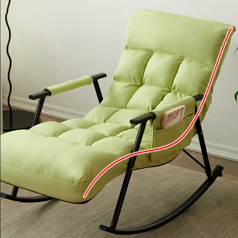 Contemporary Style Sofa Rocking Chair Indoor Single Rocking Chair for Living Room