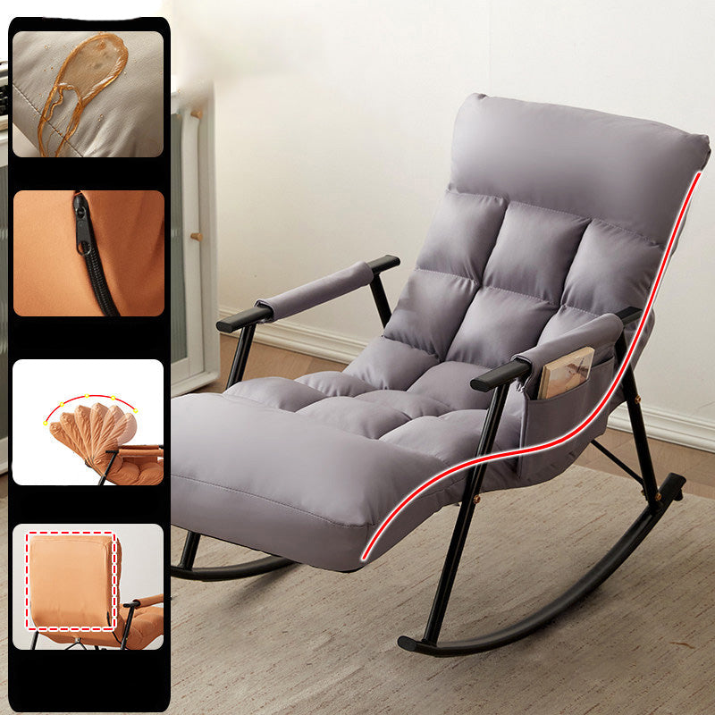 Contemporary Style Sofa Rocking Chair Indoor Single Rocking Chair for Living Room