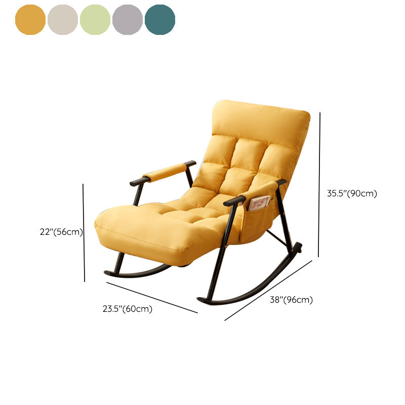 Contemporary Style Sofa Rocking Chair Indoor Single Rocking Chair for Living Room