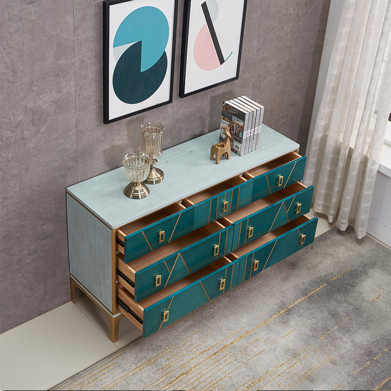 Classic Glam Storage Chest Solid Wood Storage Chest Dresser with 3/6/7 Drawers