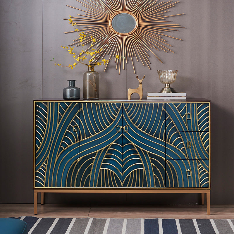 15.6-inch W Solid Wood Storage Chest Classic Glam Storage Chest Dresser