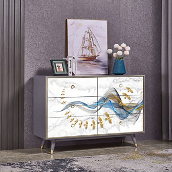 15.6-inch W Storage Chest Classic Glam Storage Chest Dresser