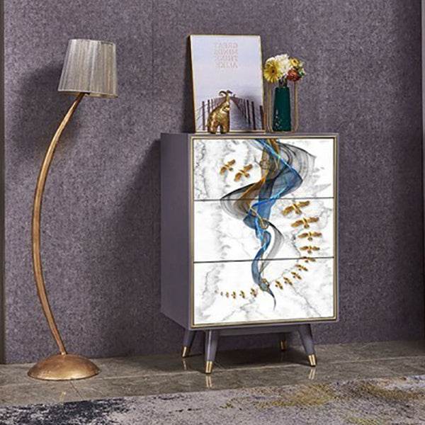 15.6-inch W Storage Chest Classic Glam Storage Chest Dresser