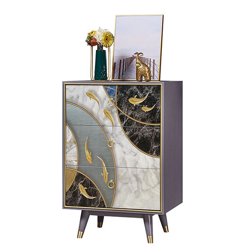 15.6-inch W Storage Chest Classic Glam Storage Chest Dresser