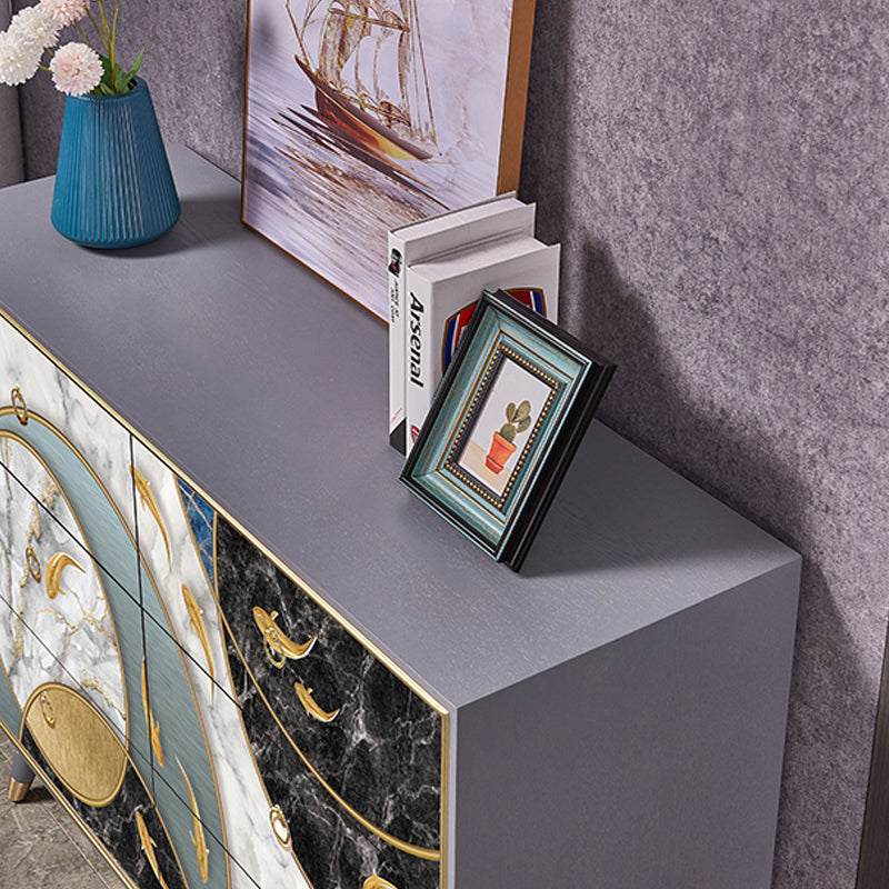 15.6-inch W Storage Chest Classic Glam Storage Chest Dresser