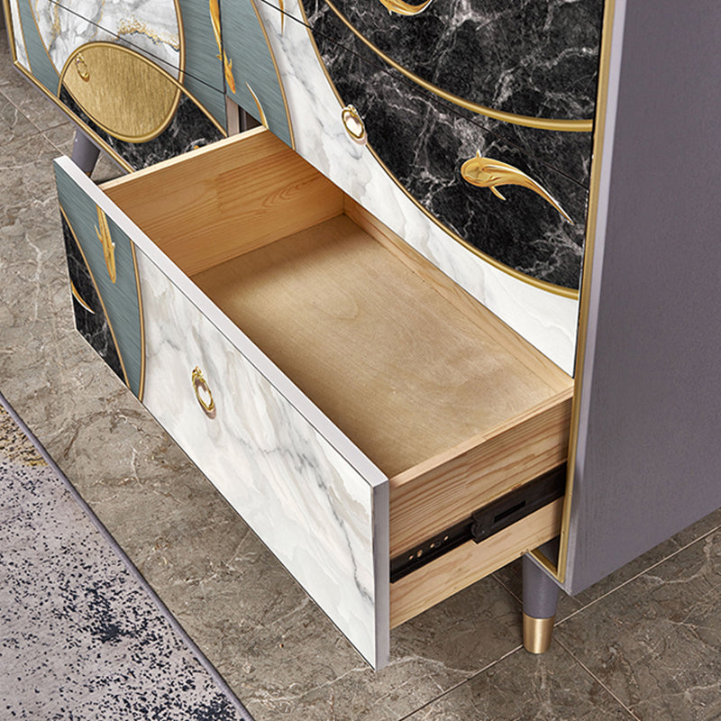 15.6-inch W Storage Chest Classic Glam Storage Chest Dresser