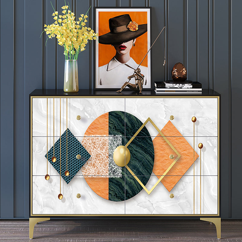 14.04-inch Width Classic Glam Storage Chest Solid Wood Storage Chest Dresser