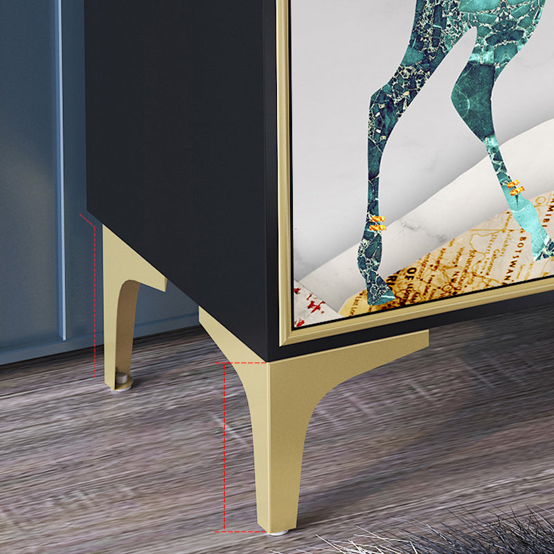 14.04-inch Width Classic Glam Storage Chest Solid Wood Storage Chest Dresser