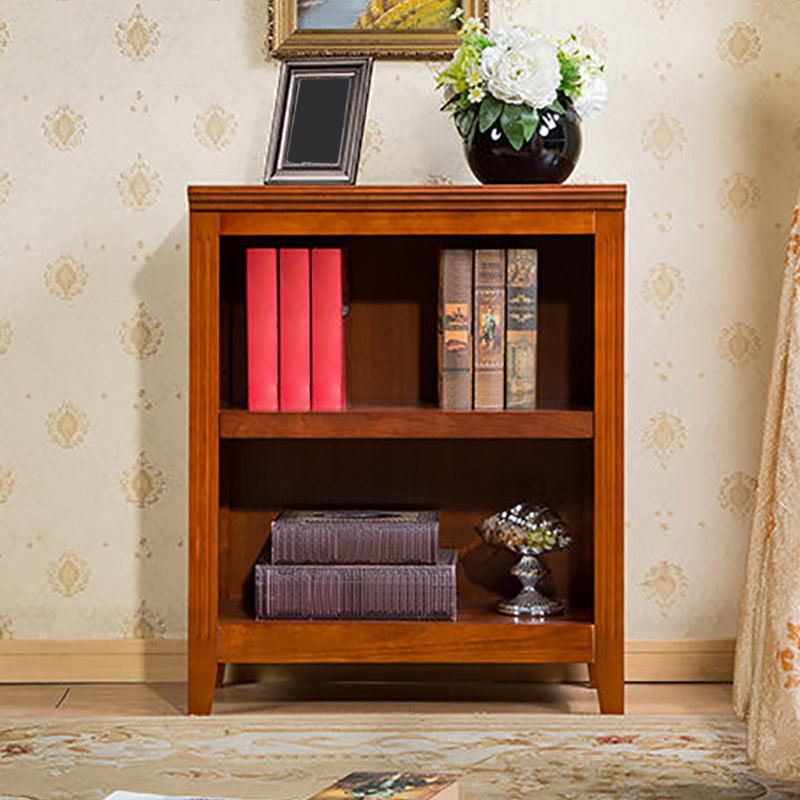 Contemporary Wood Bookshelf Standard Book Shelf for Home Office 13.6" Wide