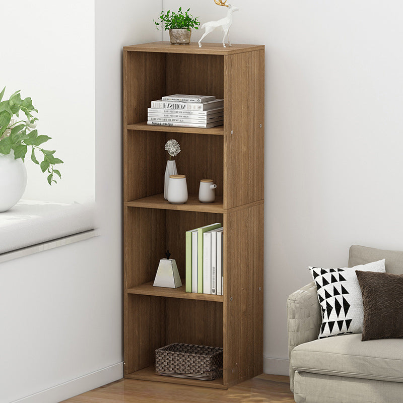 Scandinavian Home Standard Bookshelf Artificial Wood Bookcase