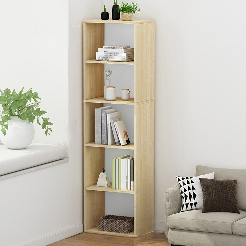 Scandinavian Home Standard Bookshelf Artificial Wood Bookcase