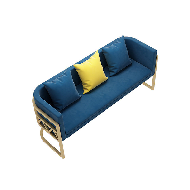 Solid Color Sofa Stain Resistant Tight Seat Modern Sofa for Bonus Room