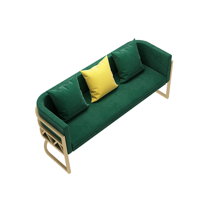 Solid Color Sofa Stain Resistant Tight Seat Modern Sofa for Bonus Room