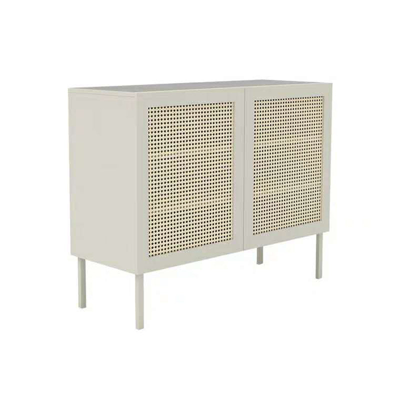 2-Door Wood Cabinet 35.43" Modern Rectangular Accent Cabinet