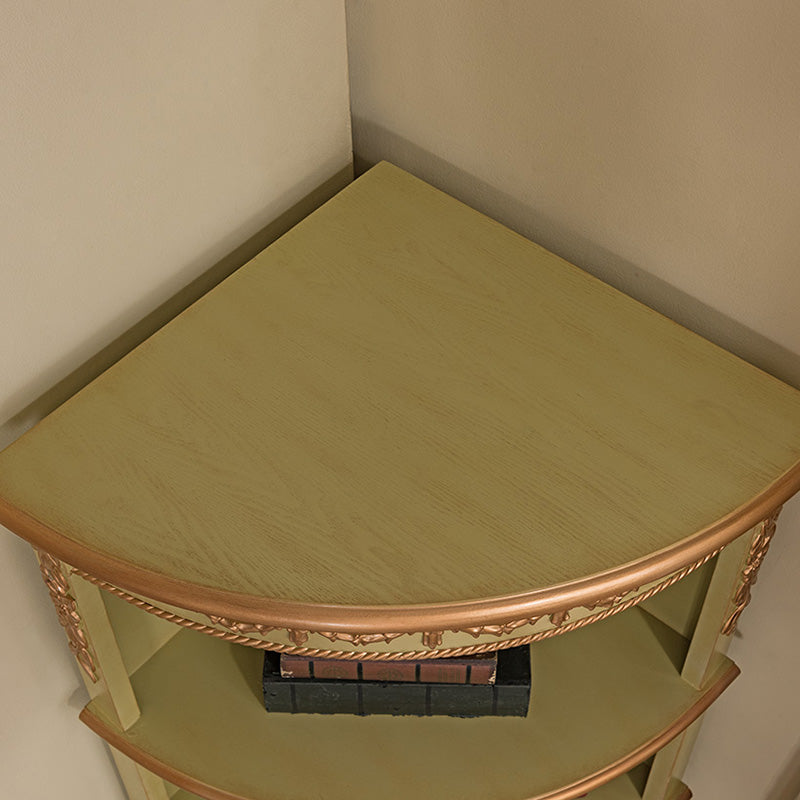 Triangular Wood Accent Cabinet Industrial 2 - Door Accent Cabinet