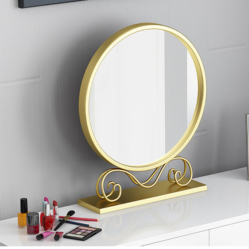 Glam Make-up Vanity 15.74" Wide Vanity Tables with 2 Storage Drawers