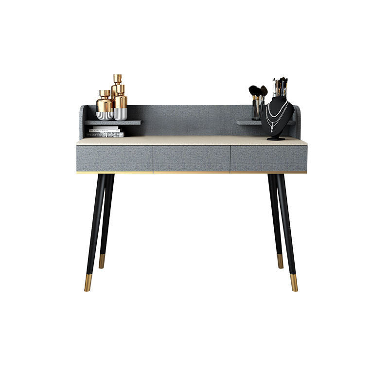 15.74" Wide Make-up Vanity with Drawer Modern Style Wooden Makeup Table