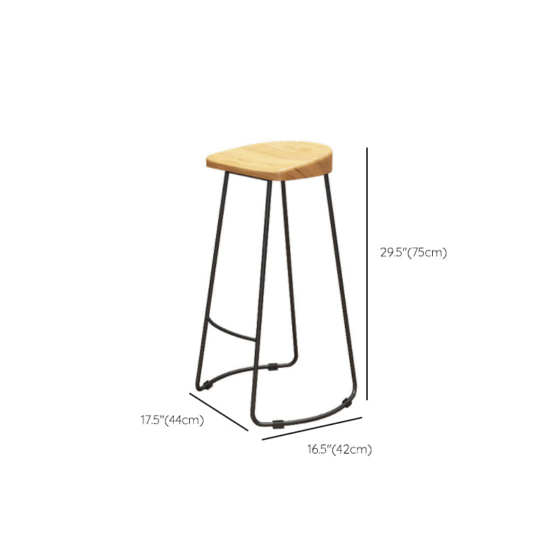 Modern 1/4/5 Pieces Bar Table Set Rectangle Wood Counter Table with High Stools for Cafe