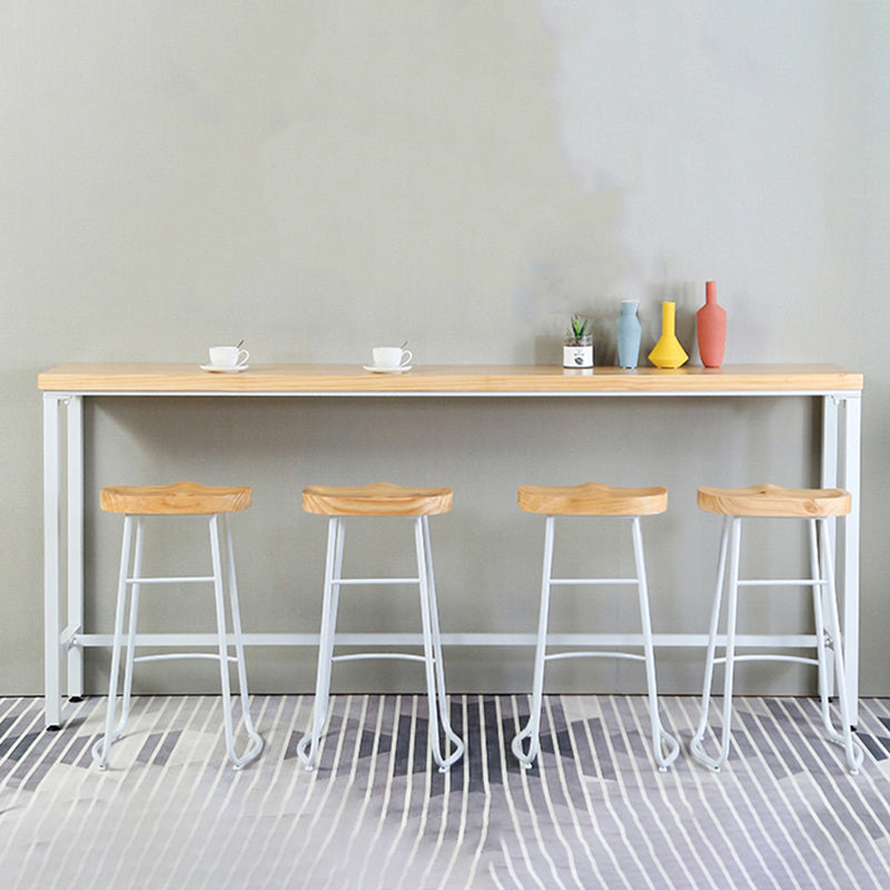 1/4/5/9 Pieces Bar Table Set Rectangular Bar Stool and Table Set