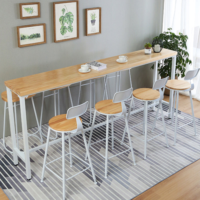 1/4/5/9 Pieces Bar Table Set Rectangular Bar Stool and Table Set