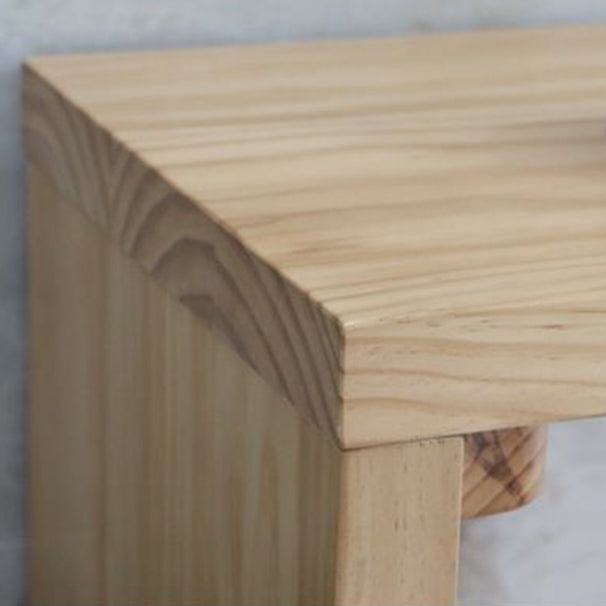 Industrial Bar Table Set 1/3 Pieces Rectangle Solid Wood Pub Dining Set