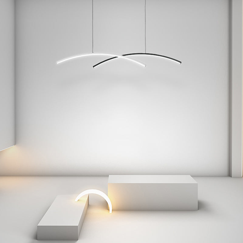 Modernism Metal Kitchen Island Lighting LED Ceiling Light for Foyer
