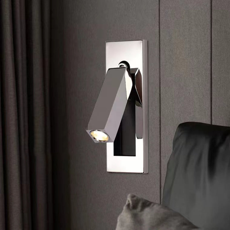 1 Light Modern Style Wall Sconce Metal Sconce Light for Bedroom