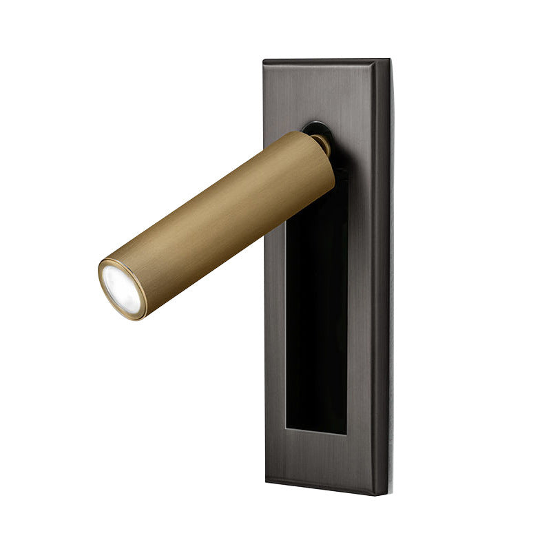 1 Light Modern Style Wall Sconce Metal Sconce Light for Bedroom