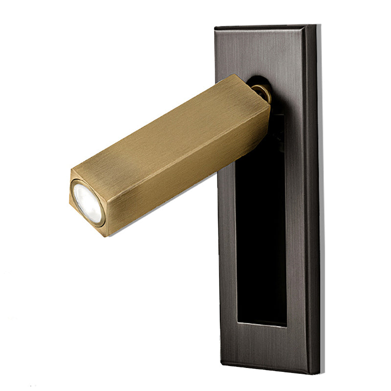 1 Light Modern Style Wall Sconce Metal Sconce Light for Bedroom