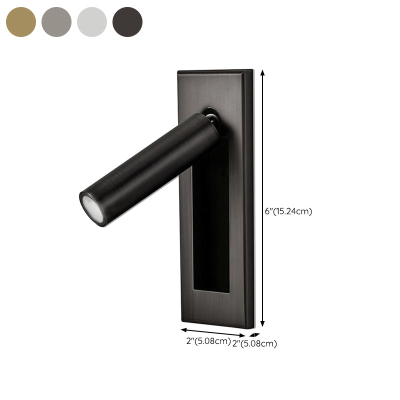 1 Light Modern Style Wall Sconce Metal Sconce Light for Bedroom