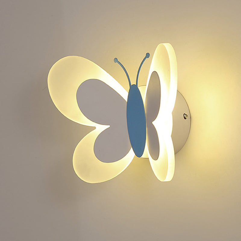 Children Wall Lamp Modern Style Wall Mount Lamp with Acrylic Shade for Kid's Room