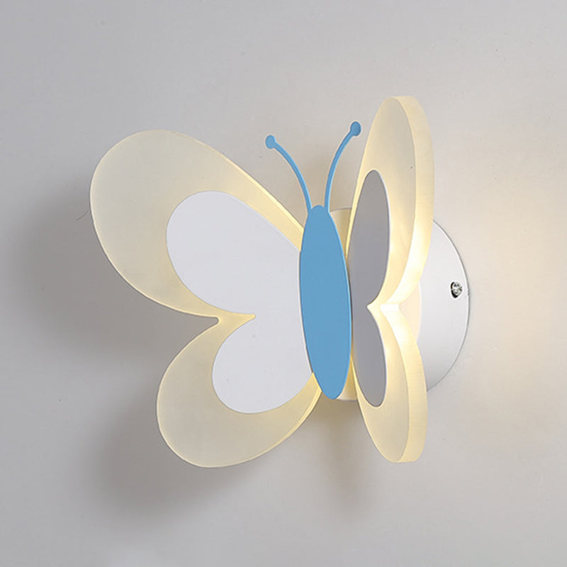 Children Wall Lamp Modern Style Wall Mount Lamp with Acrylic Shade for Kid's Room