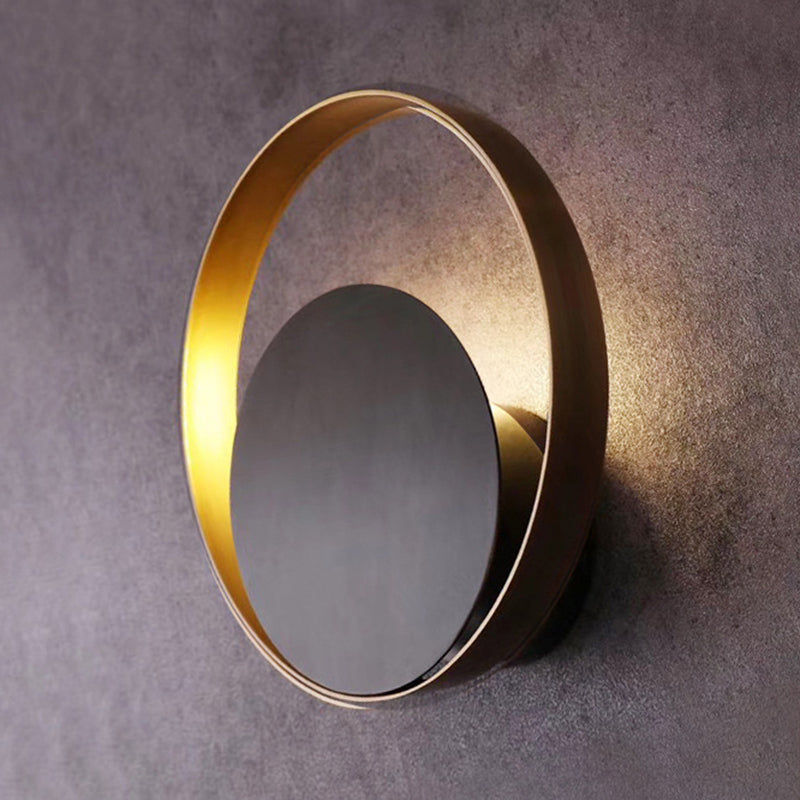 Postmodern Wall Lamp 1-Light Wall Mount Lamp with Metal for Living Room