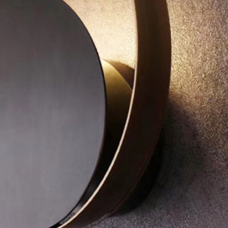 Postmodern Wall Lamp 1-Light Wall Mount Lamp with Metal for Living Room