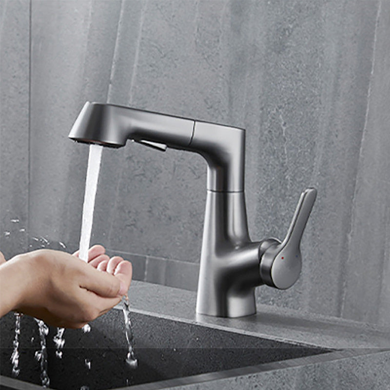 Contemporary Centerset Faucets Single Handle Faucets for Bathroom