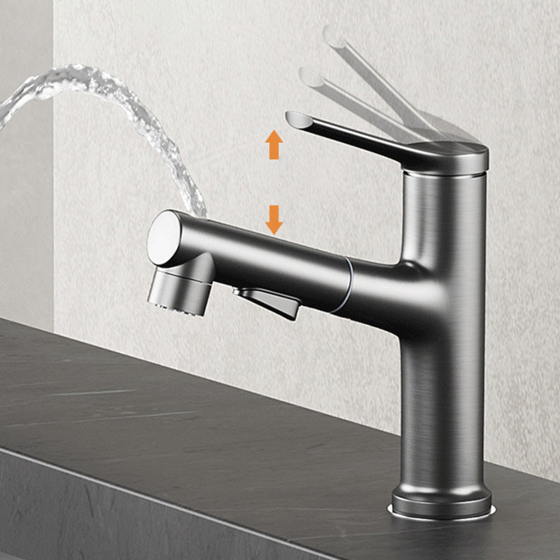 Contemporary Centerset Faucets Single Handle Faucets for Bathroom