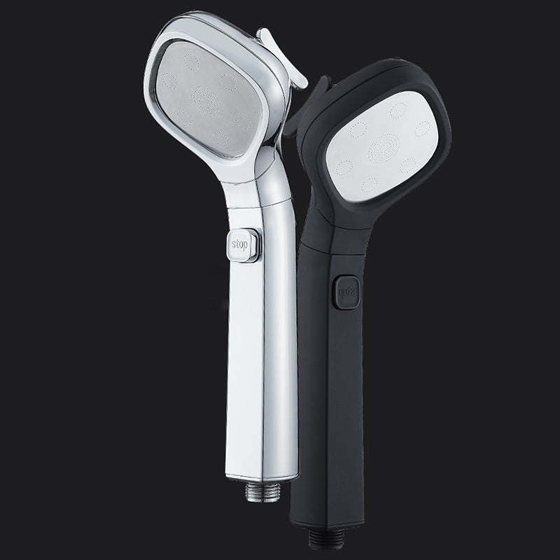 Modern Plastic Shower Head Wall-mounted Shower Head with Adjustable Water Flow