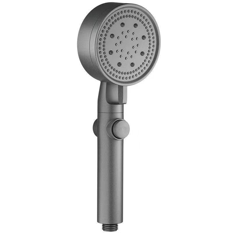 Plastic Bathroom Shower Head Wall-mounted Shower Head with Adjustable Spray Pattern