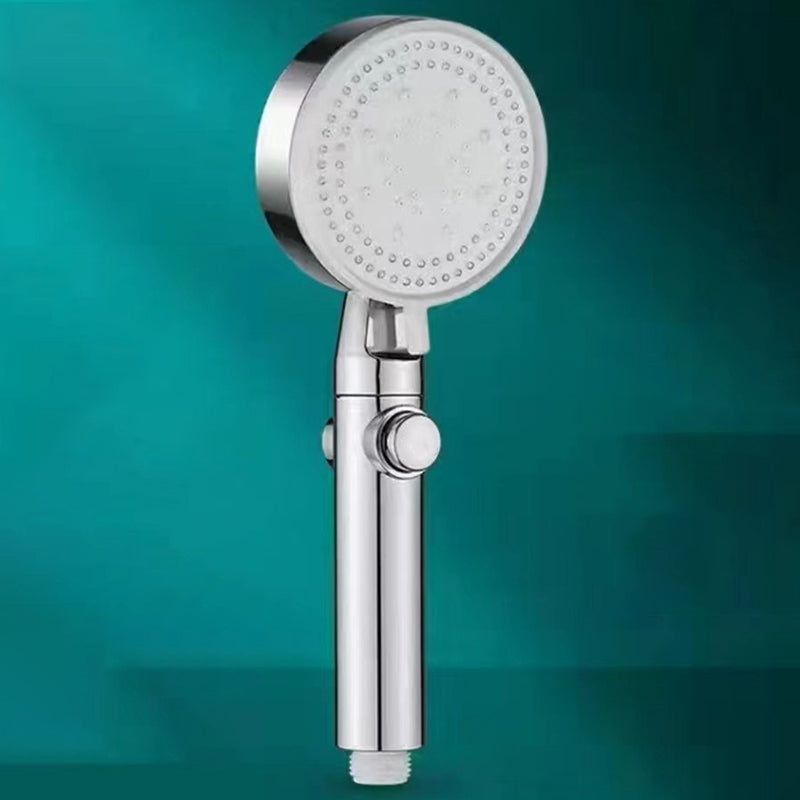 Plastic Bathroom Shower Head Wall-mounted Shower Head with Adjustable Spray Pattern