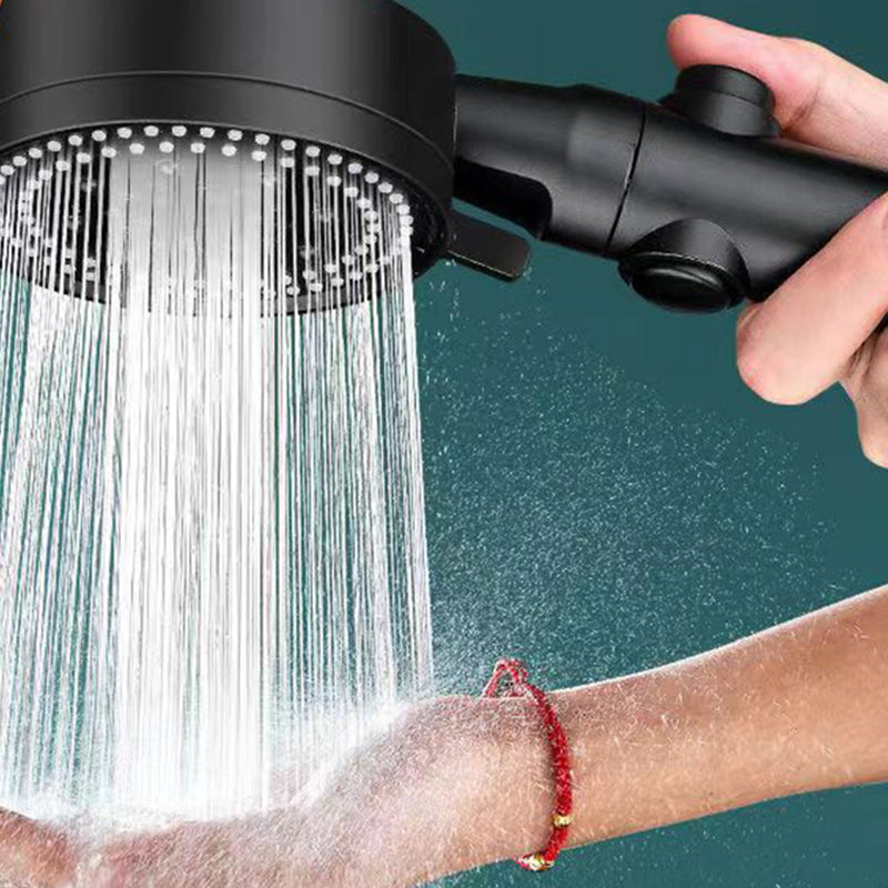 Plastic Bathroom Shower Head Wall-mounted Shower Head with Adjustable Spray Pattern
