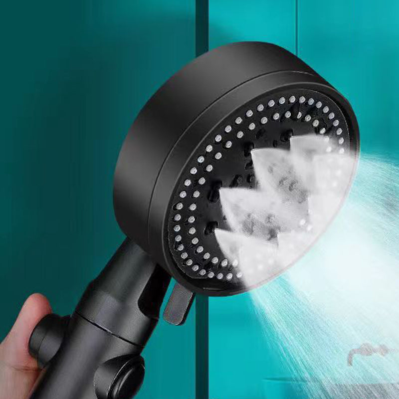 Plastic Bathroom Shower Head Wall-mounted Shower Head with Adjustable Spray Pattern